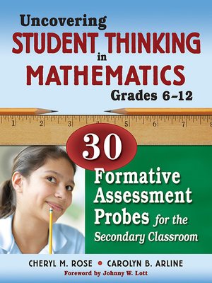 cover image of Uncovering Student Thinking in Mathematics, Grades 6-12